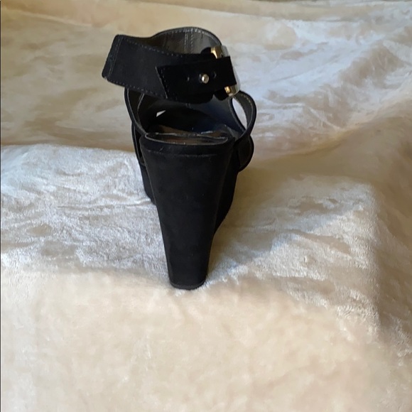 Carlos Santana Blank Suede Wedges size 7 - Picture 11 of 16